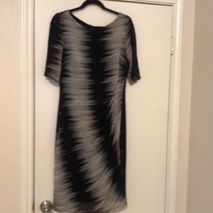 Cute black and white Anne Klein dress